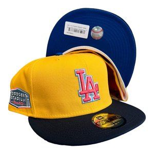 New Era Los Angeles Dodgers 59FIFTY Fitted Hat Dodger Stadium Side Patch 7 7/8